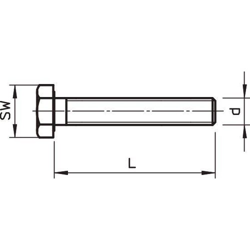 6418287 Obo SKS 12x80 F Sechskantschraube Mutter, Scheiben+Fäch Produktbild Additional View 1 L