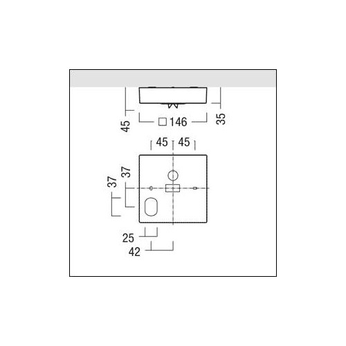 42929799 Zumtobel RESCLITE PRO MSC ESC HP ECP WH LED Sicherheitsleuchte Produktbild Additional View 1 L