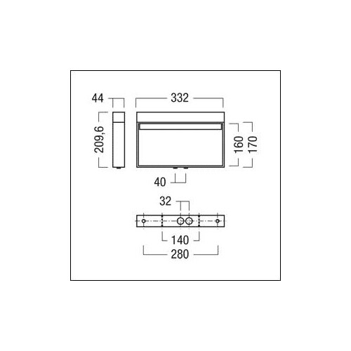 42185970 Zumtobel CROSSIGN 160 P MSC ECP ERI WH LED Sicherheitszeichenleuchte Produktbild Additional View 1 L