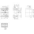 3VA2340-5HL42-0AA0 Siemens MCCB_IEC_BG400_400A_4P_55KA_ETU3_LI Produktbild Additional View 2 S