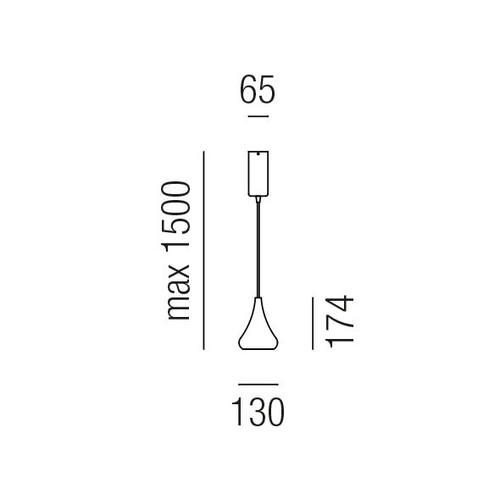 11862/13TRI-S Leuchtwurm HL     CHERRY Metallschirm schwarz dm13/H17,4/Gesamth Produktbild Additional View 1 L
