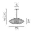 34910/65-S Leuchtwurm HL     IMPOSSIBLE 1fl/Metall schwarz lackiert dm650/H250/ Produktbild Additional View 1 S