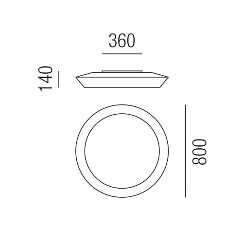 39323/80 Leuchtwurm DL     CLOUD 4fl/rund/Metall weiß/Diffuser weiß dm80 Produktbild Additional View 1 L