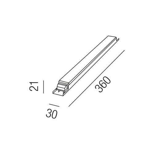 43LED/567 Leuchtwurm LED    NETZTEIL 24 VDC  für LED Strips+Belts 24V   max. 10 Produktbild Additional View 1 L