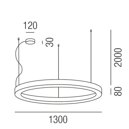 62200/130-SWW Leuchtwurm HL     BELLAI   schwarz matt/Direkt  und Indirektlicht/ Produktbild Additional View 1 L