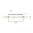 69115/300-WW Leuchtwurm LED    STRIPs 24V    IP20   CRI90 24VDC/warmweiß 3000 Produktbild Additional View 1 S