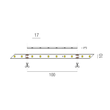 69160/300-CW Leuchtwurm LED    STRIPs 24V    DIAMOND IP67   CRI90 24VDC/kaltw Produktbild Additional View 1 S