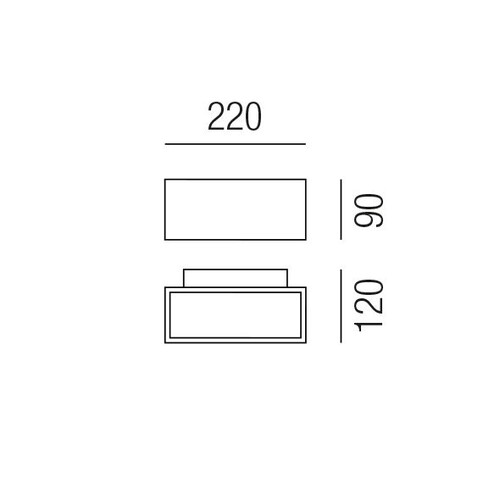 86535/30-ACW Leuchtwurm WL     AFRODITA anthrazit/Glas satiniert/Up  oder down  Produktbild Additional View 1 L