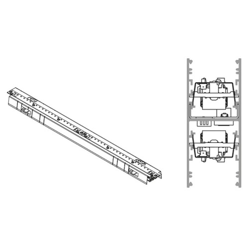 528-259 Molto Luce LOG IN/OUT LICHTEINS.LED SYS27W WW 3000K Produktbild Additional View 1 L