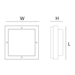 623194 SG Leuchten BASSO 19W LED 3000K graphit Produktbild Additional View 1 S