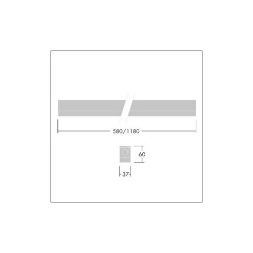 96630771 Thorn EQUAMINI L580 LED1050-840 LED-Lichtleistenleuchte Produktbild Additional View 1 L