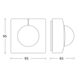 010485 Steinel IS 345 E COM1 AP WS weiss Produktbild Additional View 1 S