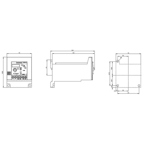 3RB3046-1XW1 Siemens ELEKTR. UEBERLASTRELAIS, 32...115 A Produktbild Additional View 2 L