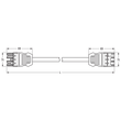 771-9294/015-107 Wago konfektionierte Verbindungsleitung B2ca Buchse Stecker, Produktbild Additional View 1 S