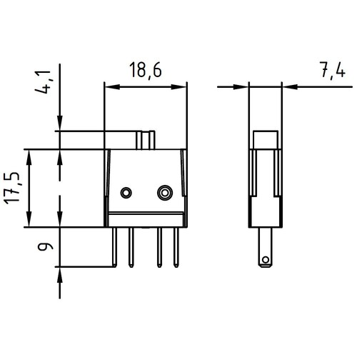 3SB2404-0B Siemens SCHALTELEMENT, 1 SCHALTGLIED, 1S Produktbild Additional View 1 L