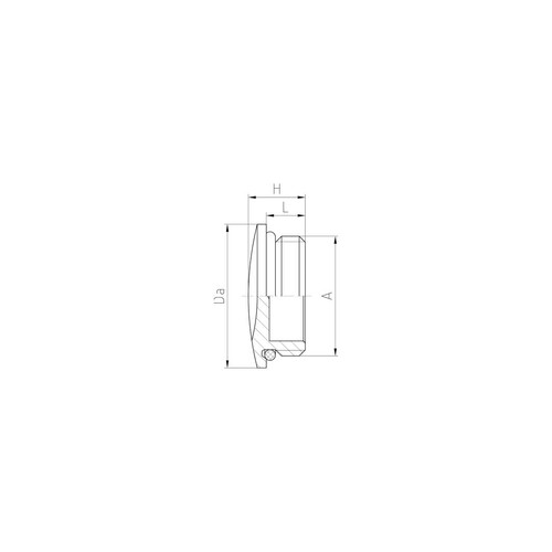 V102-1032-03-EX Jacob MS Ex Verschlussschraube M32x1,5 Produktbild Additional View 1 L