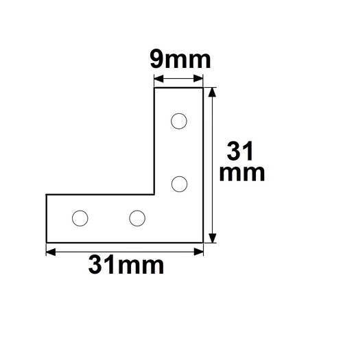 113433 Isoled Eckverbinder für Profil CORNER20/LAMP35/LAMP35 EDGE/Kabelschleu Produktbild Additional View 1 L