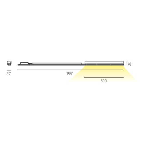 634-001010629050 Molto Luce RIDE LENS LICHTEINSATZ SYS 14W O 3000K Produktbild Additional View 1 L