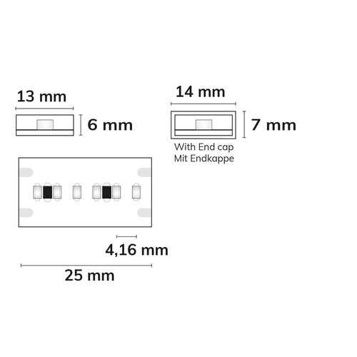 113559 Isoled LED AQUA927 Flexband, milchig, 24V, 10W, IP67, warmweiß Produktbild Additional View 2 L