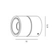 276-1129050 Tecnico MAGIS MINI WEIß SYS 11W 3000K Produktbild Additional View 1 S