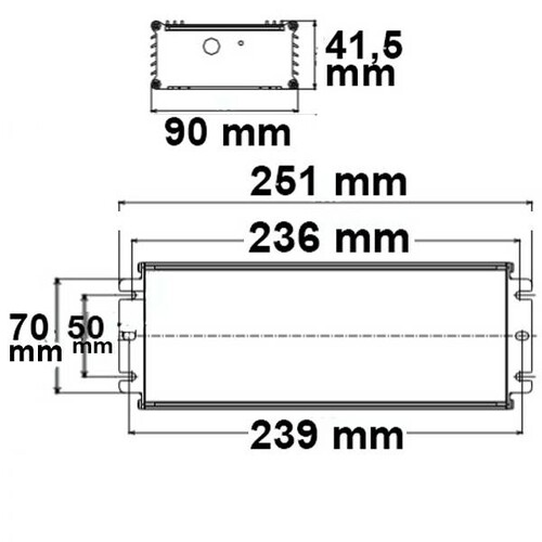 114081 Isoled Trafo 24V 400W 1-10V dim IP67 Produktbild Additional View 1 L