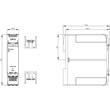 3RQ2000-1AW00 Siemens Koppelrelais im Industriegehäuse, 1W, AC/DC 24 240V, Sc Produktbild Additional View 2 S