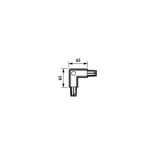 06570999 PhilipsLeuchten 3 circuit power track adapter with DALI pulse control G Produktbild Additional View 2 L