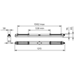 88309900 PhilipsLeuchten WT120C G2 LED40S/840 PSD L1200 Produktbild Additional View 1 S