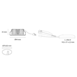 904421 SG Leuchten UNILED ISOSAFE AIRTIGHT IP65 weiß 7W LED 4000K Produktbild Additional View 1 S