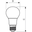 70033100 Philips Lampen CorePro LEDbulbND 8 60W A60E27 827 (Pkg.=3 Stk.) Produktbild Additional View 2 S