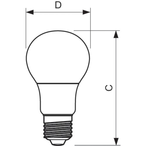 70033100 Philips Lampen CorePro LEDbulbND 8 60W A60E27 827 (Pkg.=3 Stk.) Produktbild Additional View 2 L