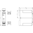 3RN2011-1BA30 Siemens Thermistor Motorschutzrelais, Standard, Schraubans Produktbild Additional View 2 S