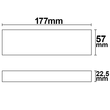 113929 Isoled LED Trafo 24V/DC, 0 50W, dimmbar Produktbild Additional View 1 S