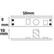 113723 Isoled LED Mini Touch Dimmer für Profile bis 10mm Höhe, max. 24V/8A Produktbild Additional View 1 S