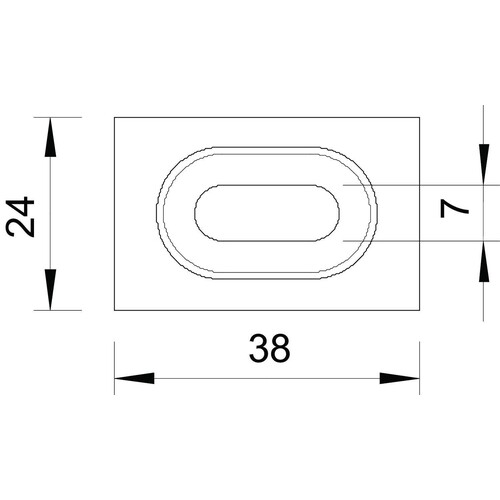 6017045 Obo GKT 38 A2 Klemmstück für Gitterrinne zur Trennstegbefestigung Produktbild Additional View 1 L