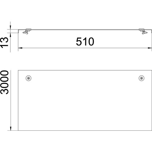 6227612 Obo WDRL 1116 50 DD Deckel mit Drehriegel Weitspann System 110 und 160 Produktbild Additional View 1 L