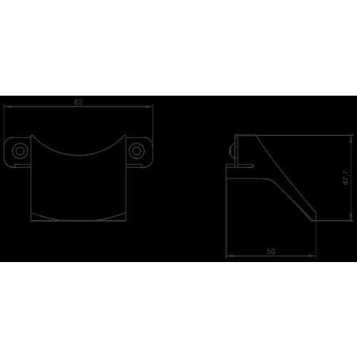 8UD1900-0FA00 Siemens Führungshilfe für Handhabe 8UD 3KD1, 3KD2, 3KF1, 3KC1, 3K Produktbild Additional View 1 L