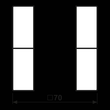 LS502TSASW Jung Tastensatz komplett 2fach Produktbild Additional View 1 S