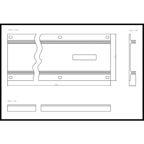 6ES7194-4GA00-0AA0 Siemens SIMATIC DP, Modulträger schmale Ausführung für IO M Produktbild Additional View 1 L