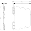 3RQ3055-1SM30 Siemens Ausgangskoppelglied, Optokoppler 1S, DC Produktbild Additional View 2 S