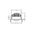 33355253 Brumberg LED Einbaustrahler LED EBS 6W 230V IP65 qu. Produktbild Additional View 1 S