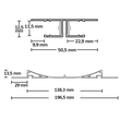 113894 Isoled LED Trockenbau Leuchtenprofil Double Curve, 200cm Produktbild Additional View 1 S