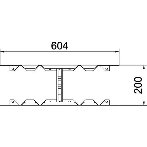 6225730 Obo LMFV 620 FT Multifunktionsverbinder für Kabelleiter Produktbild Additional View 1 L