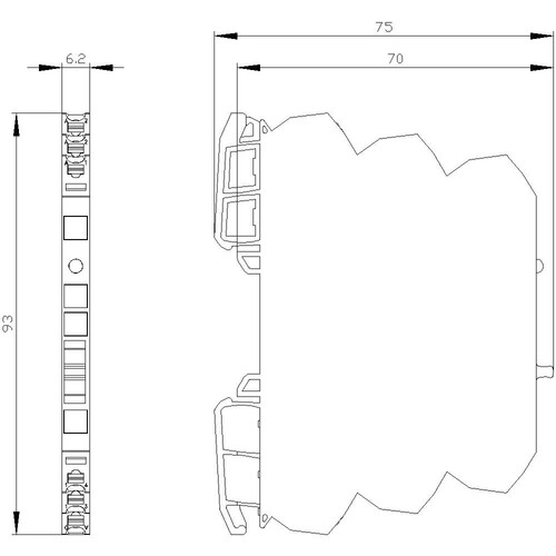 3RQ3065-2SM30 Siemens Ausgangskoppelglied, Optokoppler 1S, DC Produktbild Additional View 3 L