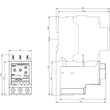 3RR2143-3AA30 Siemens Überwachungsrelais 50-60Hz, 2-phasig Versorgung 24V AC/DC  Produktbild Additional View 3 S