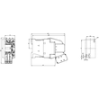 3RT2626-1NF35 Siemens Schütz, AC-6B, 20kVAr/400V, 1S+2Ö, AC/DC-Betätigung AC Produktbild Additional View 3 S