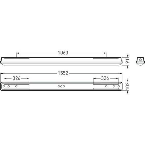 7413151 Trilux AragF 15 P W 80 840 ETDD Produktbild Additional View 2 L