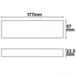 113928 Isoled LED Trafo 12V/DC, 0 50W, dimmbar Produktbild Additional View 1 S