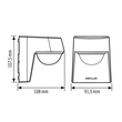 EM10025358 Esylux DEFENSOR MD 200° 24 IR 1C IP55 WH Bewegungsmelder mit 200° Erf Produktbild Additional View 1 S