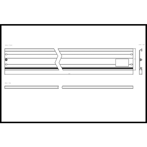 6ES7390-1AF85-0AA0 Siemens SIMATIC S7- 300 585 mm für ET 200iSP in 650 mm-Schr Produktbild Additional View 2 L